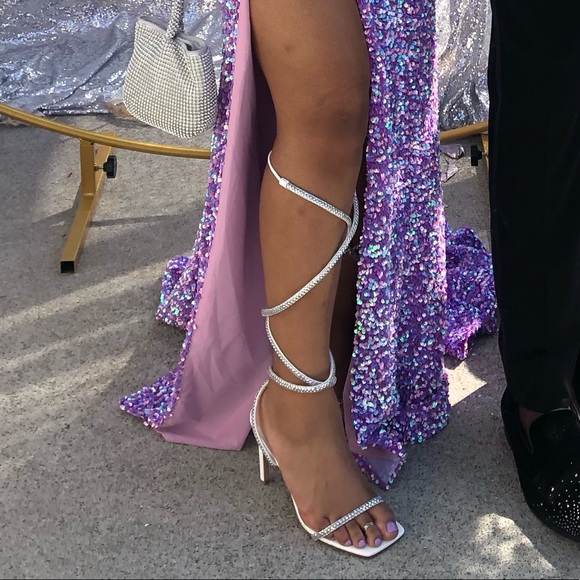 Steve Madden uplift sandal in white size 10 - Picture 2 of 4